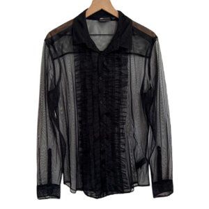 ASOS Design mesh shirt